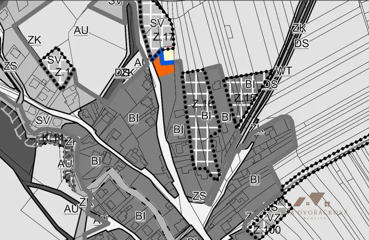 Prodej pozemku, Buchlovice, Ku hradu, 1217 m2