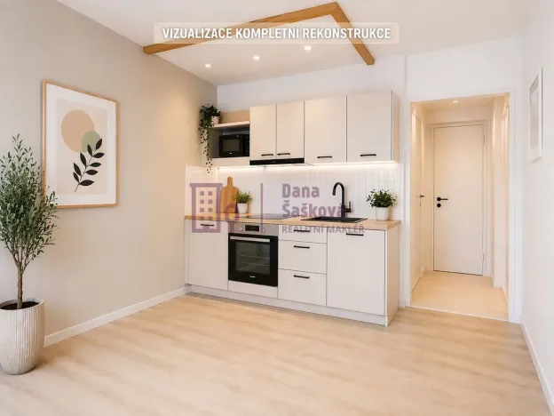 Prodej bytu 1+kk, Pelhřimov, Pražská, 20 m2