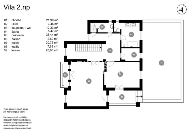 Prodej vily, Brandýs nad Labem-Stará Boleslav, Vestecká, 382 m2