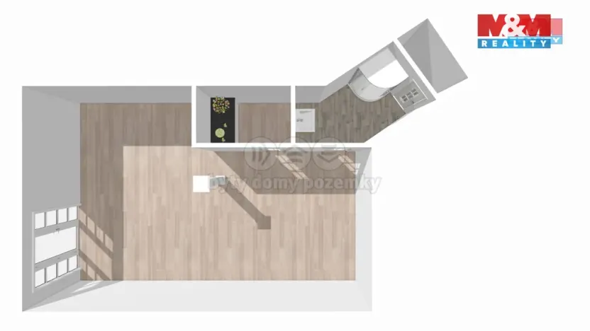 Pronájem obchodního prostoru, Poděbrady - Poděbrady III, Hakenova, 48 m2