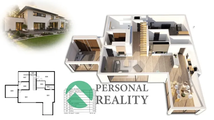 Prodej rodinného domu, Kamenice - Všedobrovice, 293 m2