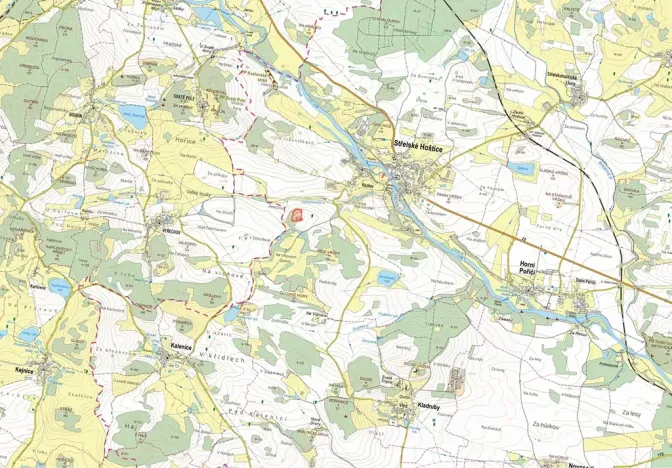 Prodej lesa, Střelské Hoštice, 10064 m2