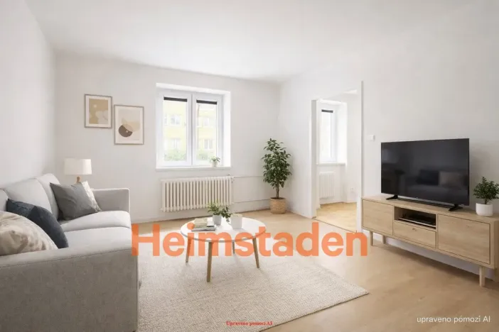 Pronájem bytu 2+1, Ostrava - Poruba, Havlíčkovo náměstí, 54 m2