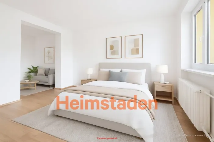 Pronájem bytu 2+kk, Ostrava - Poruba, Opavská, 58 m2