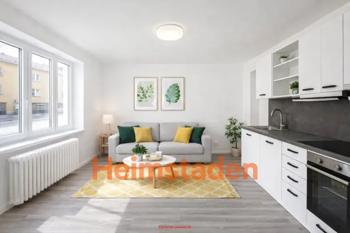 Pronájem bytu 2+kk, Ostrava - Moravská Ostrava, Výstavní, 45 m2