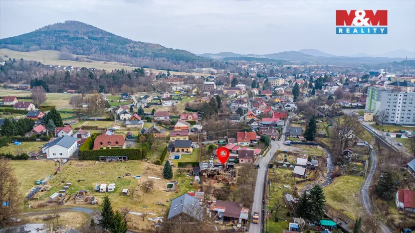 Prodej pozemku pro bydlení, Cvikov, Smetanova, 1225 m2