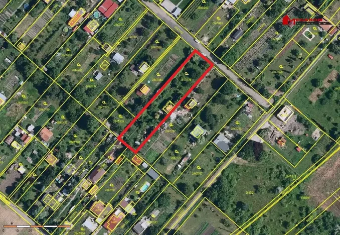 Prodej zahrady, Břeclav, Na Širokých, 1373 m2