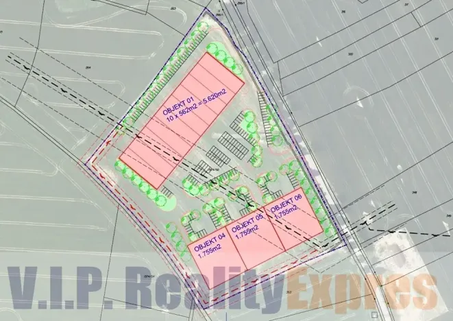 Pronájem výrobních prostor, Soutice, 5620 m2