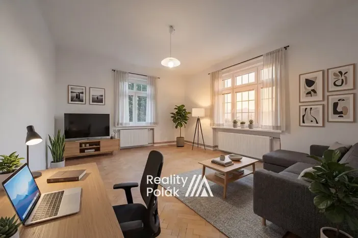 Pronájem bytu 1+1, Liberec, Husova, 45 m2