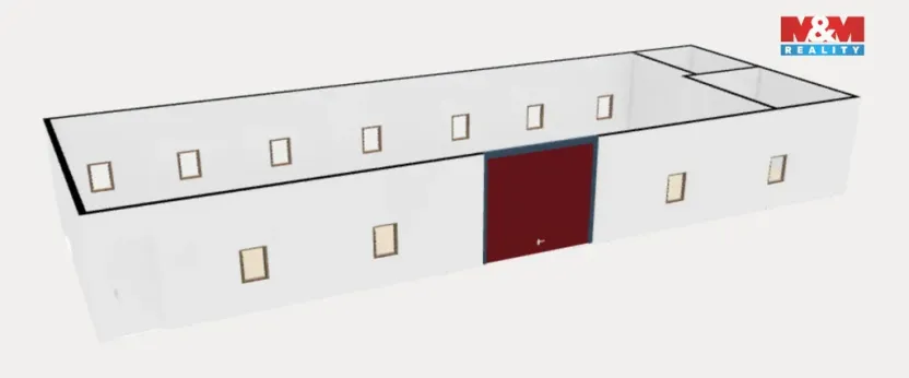 Pronájem skladu, Česká Třebová, Lipová, 660 m2