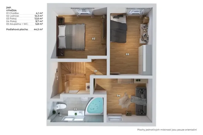 Prodej rodinného domu, Zlončice, 96 m2