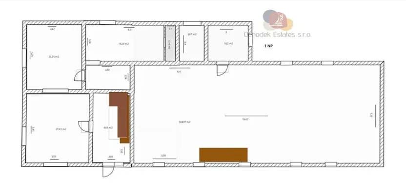 Prodej ubytování, Petrovice u Karviné, 993 m2