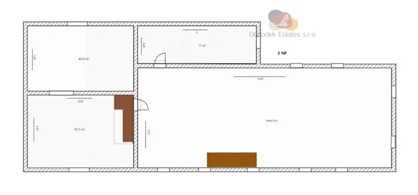 Prodej ubytování, Petrovice u Karviné, 993 m2