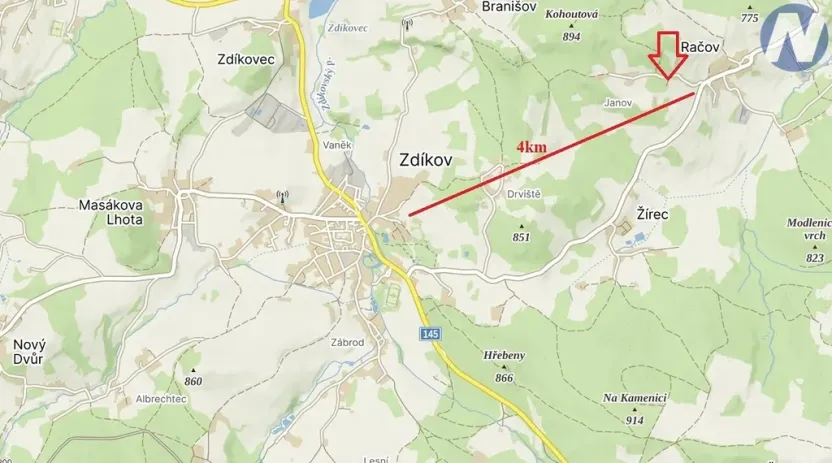 Prodej rodinného domu, Zdíkov - Račov, 263 m2