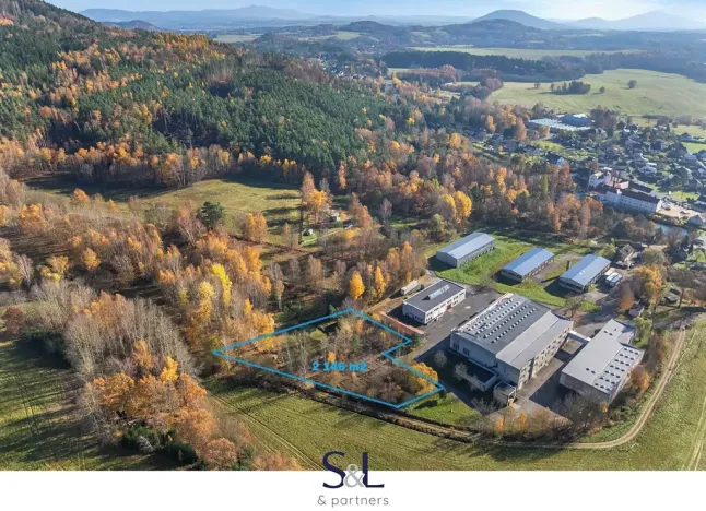 Prodej komerčního pozemku, Cvikov, 2146 m2