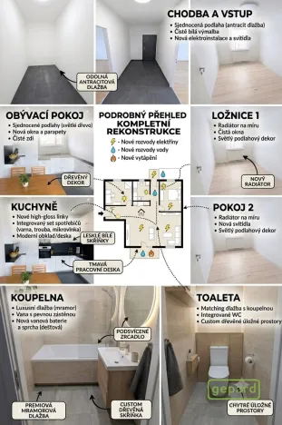 Prodej bytu 3+1, Liberec, Dobiášova, 73 m2