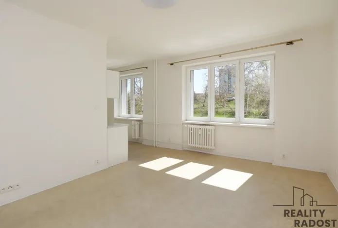 Pronájem bytu 1+kk, Praha - Žižkov, Hartigova, 36 m2