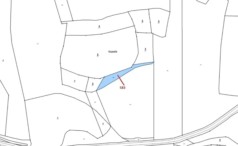 Dražba pozemku, Hradiště, 1221 m2