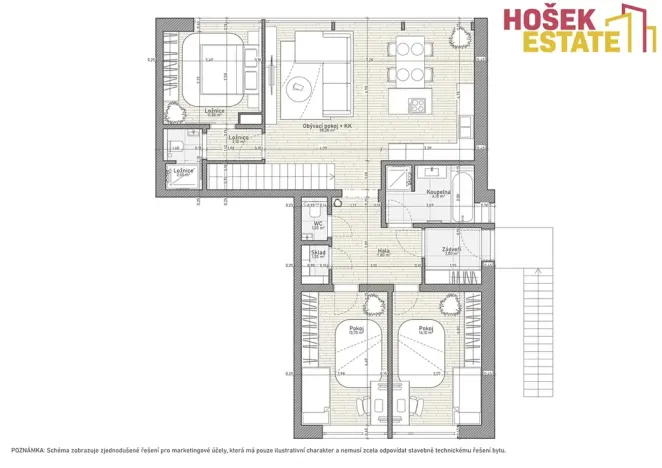 Prodej rodinného domu, Holubice, 197 m2