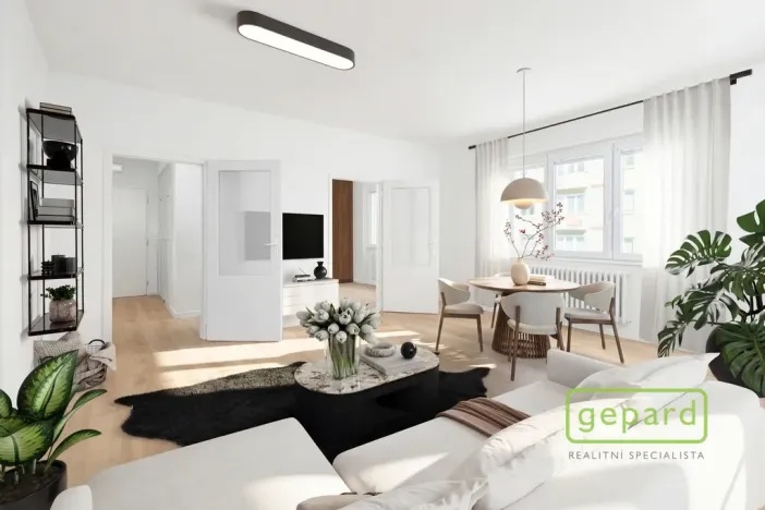 Prodej bytu 3+1, Mníšek pod Brdy, Jana Šťastného, 76 m2