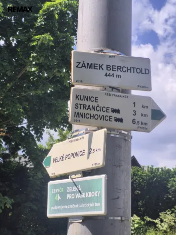 Prodej zahrady, Kunice, 1258 m2