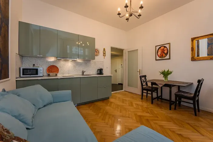 Pronájem bytu 1+kk, Praha - Holešovice, Šimáčkova, 26 m2