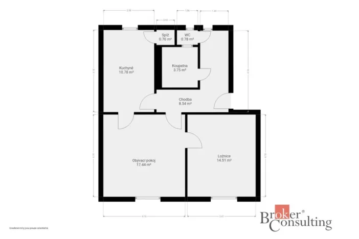 Prodej bytu 2+1, Radnice, Sídliště, 56 m2