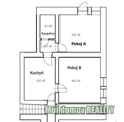 Pronájem pokoje, Praha - Břevnov, Na břevnovské pláni, 18 m2