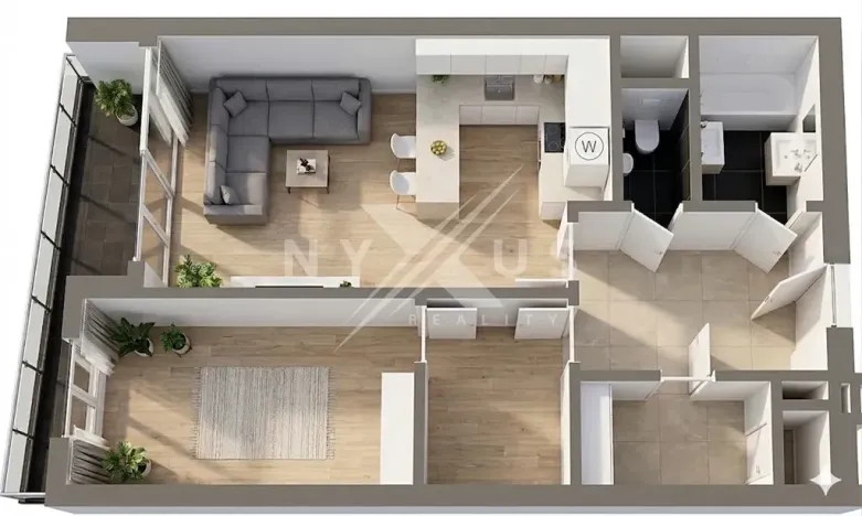 Prodej bytu 2+kk, Praha - Háje, Steinerova, 60 m2