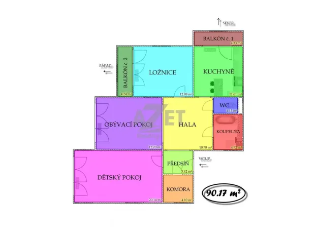 Prodej bytu 3+1, Český Těšín, Ostravská, 90 m2