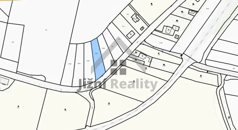 Prodej pozemku pro bydlení, Vlastec, 1158 m2