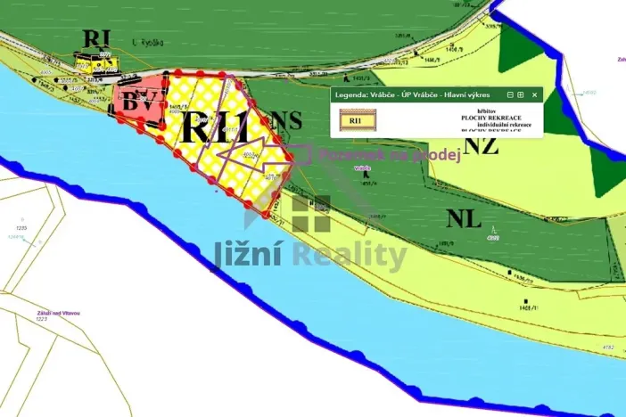 Prodej pozemku pro bydlení, Vrábče, 802 m2