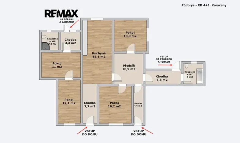 Prodej rodinného domu, Koryčany, Lhotka, 150 m2