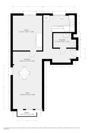 Pronájem bytu 2+1, Brno, Křížová, 52 m2