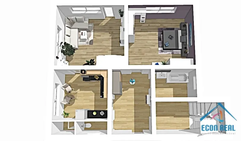 Prodej vícegeneračního domu, Stará Paka - Ústí, 300 m2