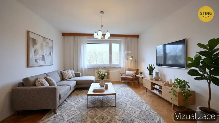 Prodej bytu 2+1, Otrokovice, tř. Spojenců, 60 m2