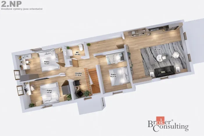 Prodej rodinného domu, Boseň - Mužský, 165 m2