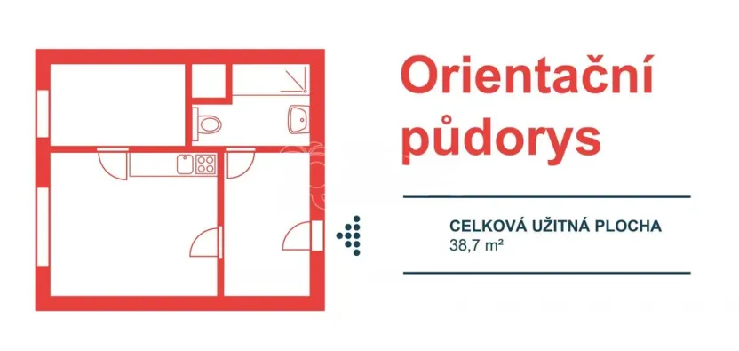 Prodej bytu 2+kk, Praha - Krč, Hurbanova, 39 m2