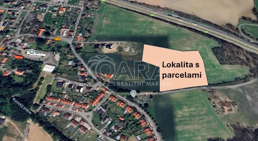 Prodej pozemku pro bydlení, Kunice, 17566 m2