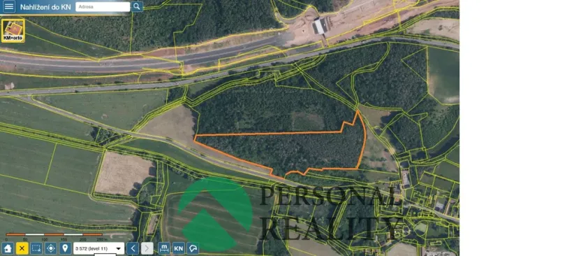 Prodej lesa, Hořovičky - Hokov, 43588 m2