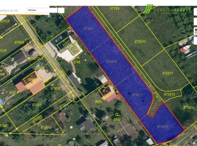 Prodej zahrady, Hodonín, 400 m2