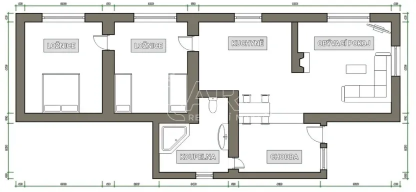 Prodej pozemku pro bydlení, Mnichovice - Božkov, Skuhrovecká, 2043 m2