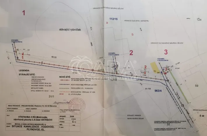 Prodej pozemku pro bydlení, Mokrouše, 1260 m2