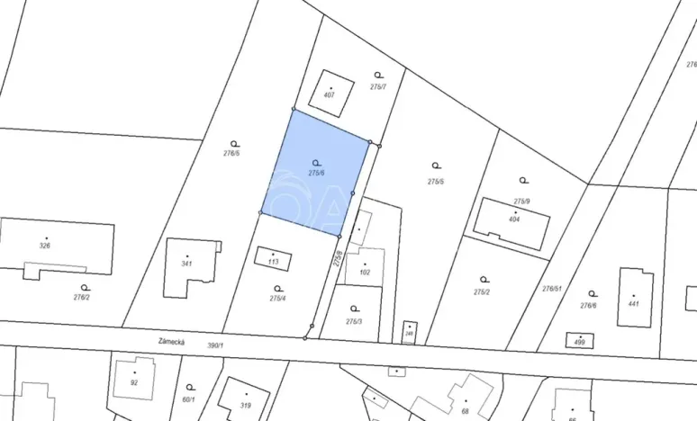 Prodej pozemku pro bydlení, Chotoviny, Zámecká, 713 m2