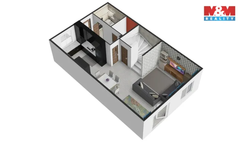 Prodej rodinného domu, Stehelčeves, V. Poláka, 128 m2