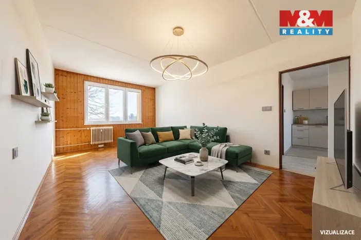 Prodej bytu 2+1, Krajková, 59 m2