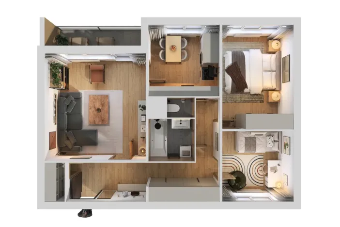 Prodej bytu 3+1, Ostrava - Dubina, Jaromíra Matuška, 66 m2