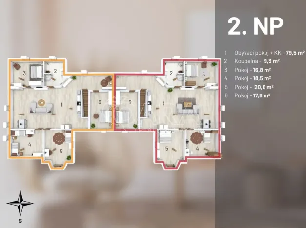 Prodej rodinného domu, Jesenice, Papoušková, 695 m2