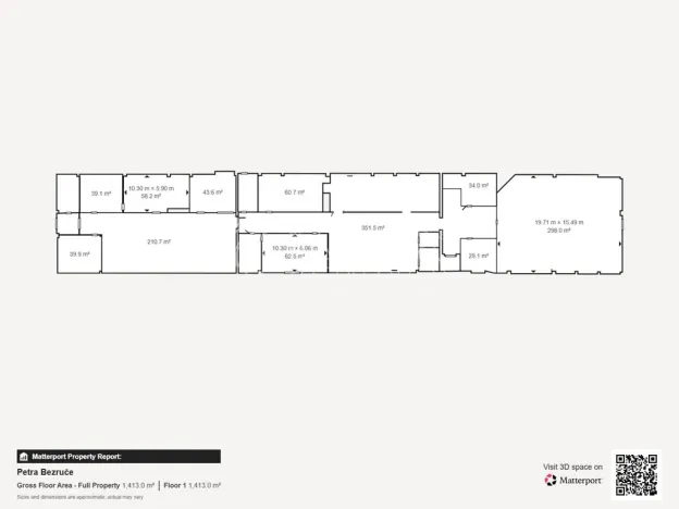 Pronájem skladu, Luby, 1700 m2