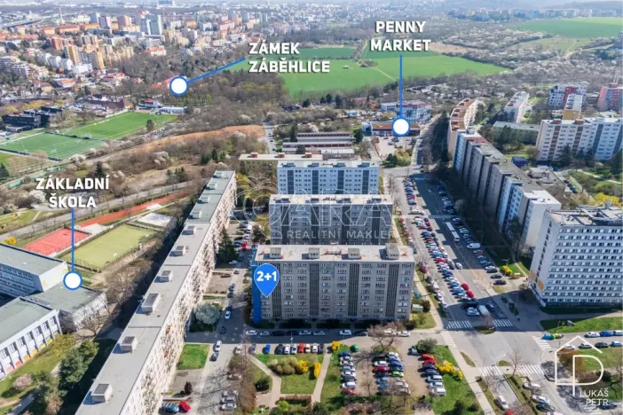 Prodej bytu 2+1, Praha - Záběhlice, Choratická, 58 m2